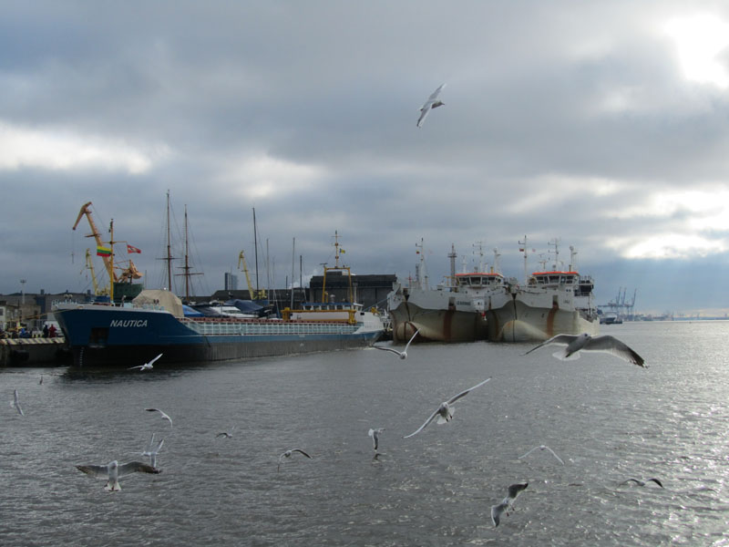 Порт в Клайпеде
